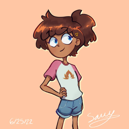 Anne from Amphibia